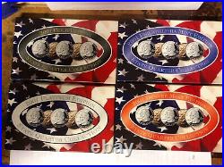 1999-2003 Gold, Platinum, Denver/phil Mint State Quarter Collection 100 Coins