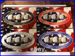 1999-2003 Gold, Platinum, Denver/phil Mint State Quarter Collection 100 Coins