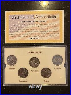 1999-2005 CSN State Quarter Collection Platinum, Gold, Denver, Philadelphia