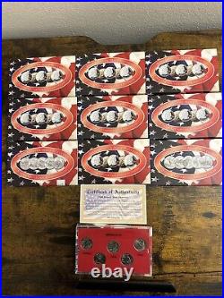 1999-2008 P, D, GOLD, PLATINUM 50 State Quarter Collection 40 sets /200 Quarters