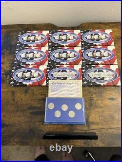 1999-2008 P, D, GOLD, PLATINUM 50 State Quarter Collection 40 sets /200 Quarters