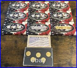 1999-2008 P, D, GOLD, PLATINUM 50 State Quarter Collection 40 sets /200 Quarters