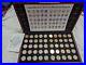 1999- 2009 24Kt Gold Plated P&D State Quarters 50-Coin Complete Collection