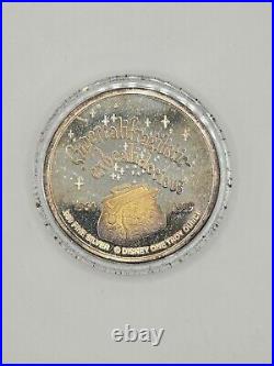 1999 Disney 1 Oz. Silver + 24K Gold Mary Poppins 35th Anniversary #71/2000