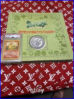 1999 Gold Coin Pokemon 151 Lot Mew Charizard Meiji And Vintage Psa 10 Charmander