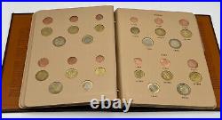 1ST Year COMPLETE 96 COIN EUROPEAN UNION EURO Collection Album Gold Silver Coppe