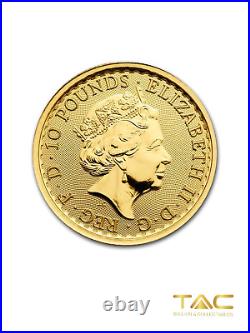 1/10 oz Gold Coin 2021 Great Britain Britannia Royal Mint