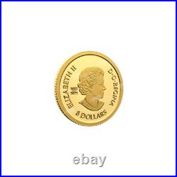 1/20 oz 2024 Spirit Dragon Gold Coin Royal Canadian Mint