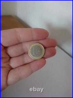 1 euro coin 2002 Spain Bi -Metallic collection