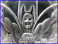 1-oz. Pure Silver 1992 DC Comics Catwoman Batman Returns Coin Mint Box+gold