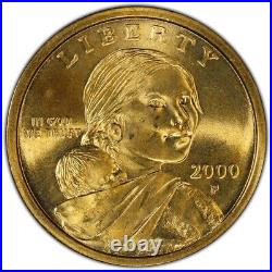 2000 P Sacagawea Rare Gold Dollar Coin MS 64 Collection Coin Uncirculated RARE