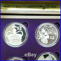 2002-03 Queen Elizabeth II Golden Jubilee Collection Silver Proof 24 Coin Set