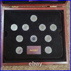 2004 Bulgaria DeLuxe Central Bank original box for gold coin Olympic Collection