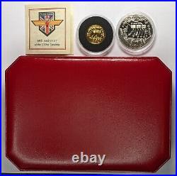 2004 England 60th Anniversary of the D-Day Landings 2 Coin Set