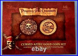 2004 Master Replicas Disney Pirates of the Caribbean -Cursed Aztec Gold Coin Set