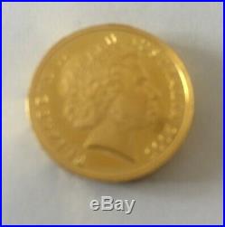 2005 Australia 0.999 24ct Bullion $1.00 Perth Mint End of WW11 Coin 21.5 Grams