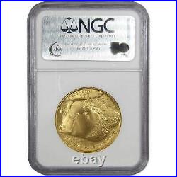 2006 American Buffalo MS 70 NGC 1 oz. 9999 Fine Gold $50 Coin Collectible