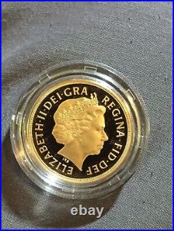 2007 Gold Proof 3 Coins Double Full & Half Sovereign Collections Limited 750 COA