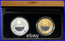 2007 Treasures of Australia Sapphires Gold and Silver Proof Coin Set 300 Mintage