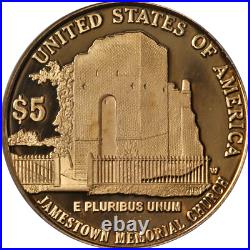 2007-W Jamestown Commem Gold $5 PCGS PR69 DCAM Vault Collection STOCK