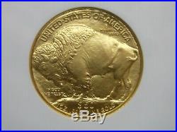 2008 $50 Gold American Buffalo NGC MS70 ER Blue East Coast Coin & Collectables