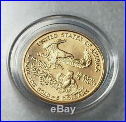 2008 $5 Gold Eagle 1/10 oz Coin BU NICE Collectible & Investment