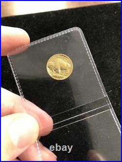 2008-W $5 Proof Gold Buffalo 1/10th. 9999 Gold Collectible Coin