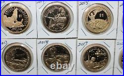 2009 thru 2020 S Proof Sacagawea Dollar 12 Native American $1 Coin Collection
