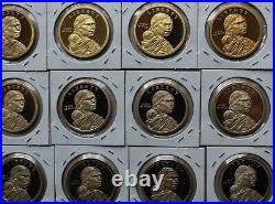 2009 thru 2020 S Proof Sacagawea Dollar 12 Native American $1 Coin Collection