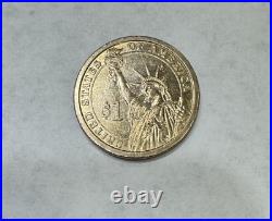 2010 P Mint Abraham Lincoln Collectible Dollar Gold Coin, 1861-1865. Rare