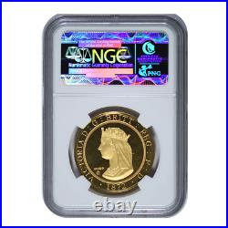 2012 London and The Lion Smithsonian Collection NGC Proof 1 oz Gold. 999 Fine w