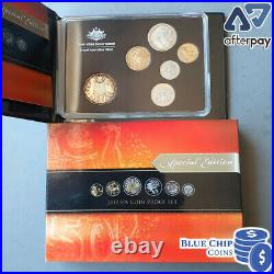2012 RAM SIX COIN PROOF SET WITH GOLD PLATED 50c COIN