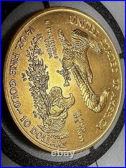 2013 Brilliant Uncirculated 1/4 oz Gold American Eagle $10 Collectible Coin