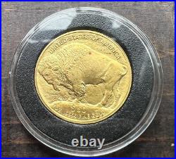 2014 $50 Gold Buffalo 1 Oz. 9999 Fine Gold Bullion Collectible Coin In Air Tite