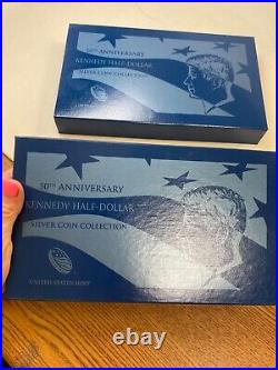 2014 Kennedy Half-Dollar 50th Anniversary Silver Coin Collection. Perfect