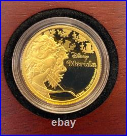 2016 Disney Princess Merida 1/4 Oz. Gold Proof Coin #264/1000