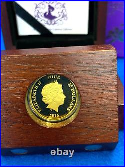 2016 Disney Princess Rapunzel 1/4 Oz. Gold Proof Coin #11/1000