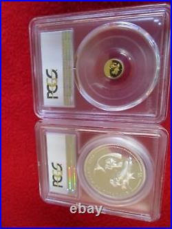 2016 Palau $5 FISHCEPHALOPHOLIS MINIATA PCGS PR 69 Coral grouper Coin Set Silver