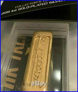 2016 Star Trek Latinum Slip Gold & Pure Silver Bar Pcgs Ms 69 $9.99