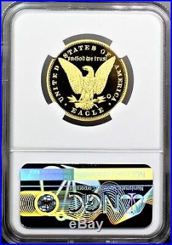 2018 Gold Smithsonian Collection 1878 Morgan's Eagle Design NGC PF70 Ultra Cameo