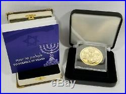 2018 King Cyrus Trump Jewish Temple Israel Gold PL Coin LIMITED FIRST MINT 1/700
