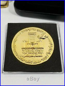 2018 King Cyrus Trump Jewish Temple Israel Gold PL Coin LIMITED FIRST MINT 1/700