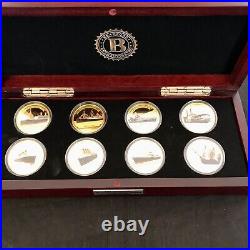 2018 Tristan Da Cunha Legendary Shipwrecks Gold Crown Collection Bradford #96u