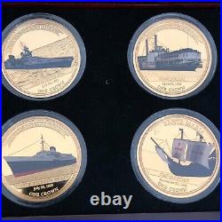 2018 Tristan Da Cunha Legendary Shipwrecks Gold Crown Collection Bradford #96u
