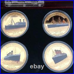 2018 Tristan Da Cunha Legendary Shipwrecks Gold Crown Collection Bradford #96u