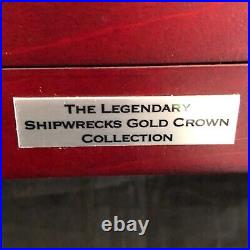 2018 Tristan Da Cunha Legendary Shipwrecks Gold Crown Collection Bradford #96u
