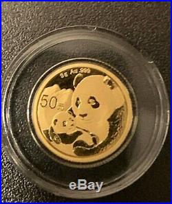 2019 3 Gram Gold Chinese Panda (BU) Collectible
