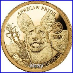 2019 African Pride 13 Nation 13 Gold Proof Coin Coins Collection Wild Nature