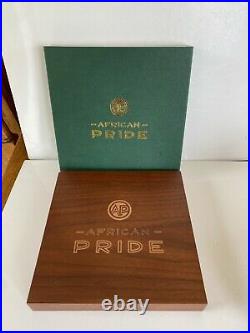 2019 African Pride 24ct not 22ct 12 x Gold Proof Coin Collection Wild Nature BOX