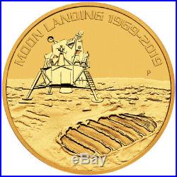 2019 P Australia Apollo 11 Moon Landing 1 oz Gold $100 Coin GEM BU SKU57689